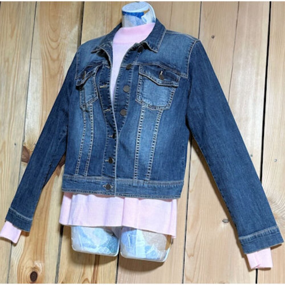 KUT from the KLOTH Denim Jacket, Medium - Picture 1 of 5